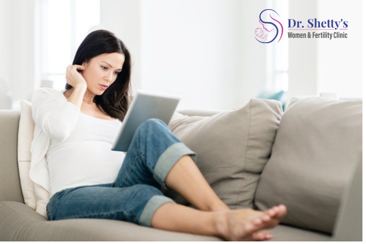 Feet swelling during pregnancy is common due to increased fluid retention and pressure on veins. Elevating the legs and staying hydrated can help reduce the discomfort.